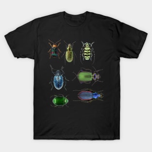 Beetle stickers set T-Shirt